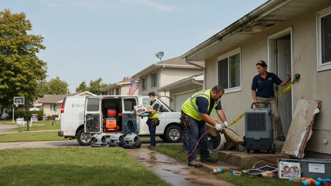 Water Damage Restoration in Collinsville, IL near me